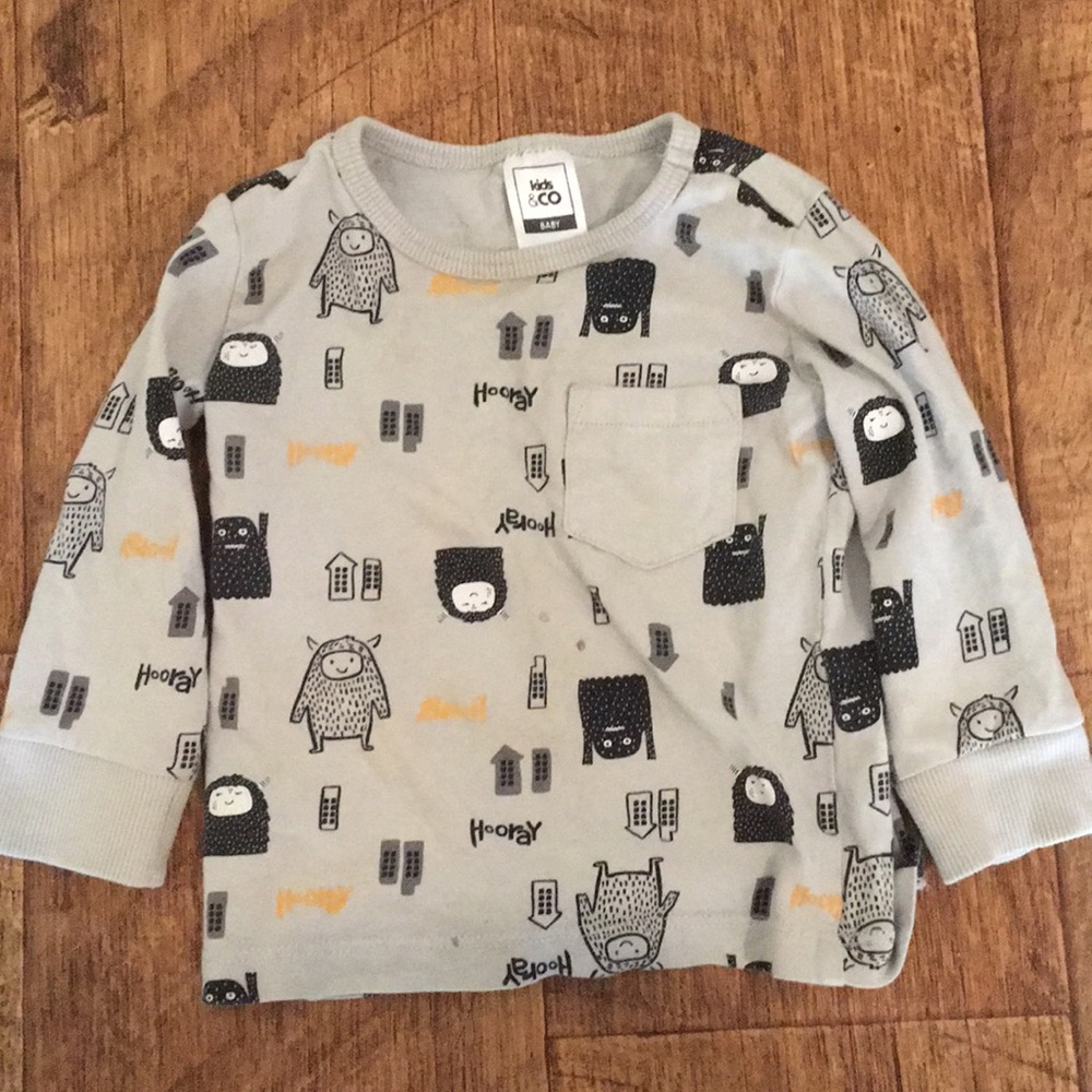 Monster gruffalo print T-shirt
